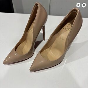 Christian Louboutin Beige Patent Heels